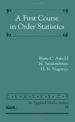 A First Course in Order Statistics