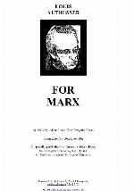 For Marx