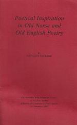 Poetical Inspiration In Old Norse And Old English Poetry