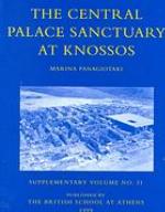 The Central Palace Sanctuary at Knossos