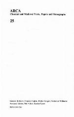 A Lexicon of Ancient Latin Etymologies