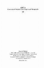 Vergil's Aeneid and the Argonautica of Apollonius Rhodius