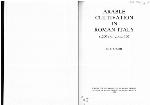 Arable cultivation in Roman Italy : c. 200 B.C. - c. A.D. 100