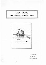 Edge lacing : the double Cordovan stitch