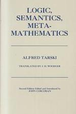Logic, Semantics, Metamathematics
