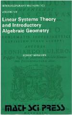 Linear Systems Theory &amp; Introductory Algebraic Geometry