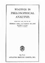 Readings In Philosophical Analysis