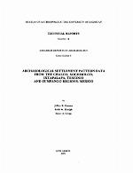 Archaeological Settlement Pattern Data from the Chalco, Xochimilco, Ixtapalapa, Texcoco and Zumpango Regions, Mexico