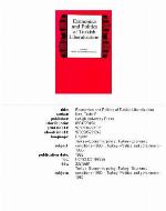 Economics and Politics of Turkish Liberalization