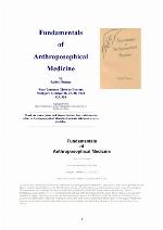 Fundamentals of Anthroposophical Medicine