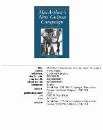 Macarthur's New Guinea Campaign