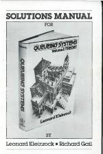 Solutions Manual for Queueing Systems