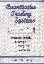 Quantitative Trading Systems