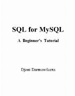 SQL for MySQL