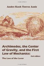 Archimedes, the Center of Gravity, and the First Law of Mechanics