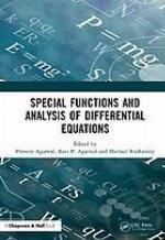 Special Functions and Analysis of Differential Equations