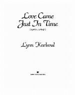 Love Came Just in Time