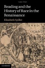 Reading and the History of Race in the Renaissance