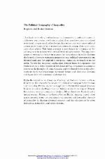 The Political Geography of Inequality