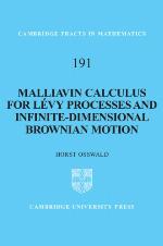 Malliavin Calculus for L�vy Processes and Infinite-Dimensional Brownian Motion
