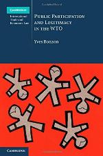 Public Participation and Legitimacy in the WTO