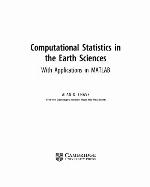Computational Statistics in the Earth Sciences