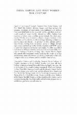 India, Empire, and First World War Culture
