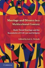Marriage and Divorce in a Multi-Cultural Context