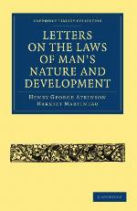 Letters on the Laws of Man's Nature and Development