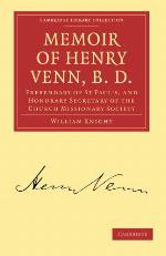 Memoir of Henry Venn, B. D.