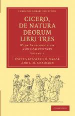 Cicero, de Natura Deorum Libri Tres