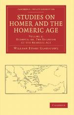 Studies on Homer and the Homeric Age