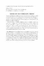 Geometry and Complexity Theory
