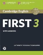 Cambridge English First 3 Student's Book with Answers with Audio (FCE Practice Tests)