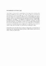 An Introduction to Formal Logic