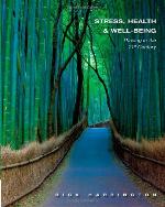 Stress, Health &amp; Well-Being