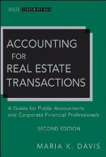 Accounting for Real Estate Transactions