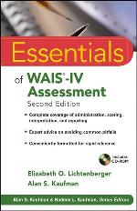 Essentials of WAIS-IV Assessment