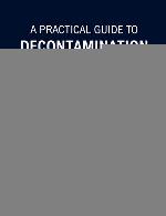 A practical guide to decontamination in healthcare