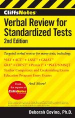 CliffsNotes Verbal Review for Standardized Tests, 2nd Edition