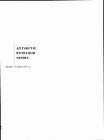 Antarctic Cirripedia : monographic account based on specimens collected chiefly under the United States Antarctic research program, 1962-1965