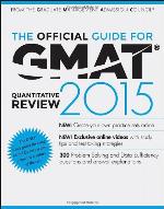 The Official Guide for GMAT Quantitative Review 2015