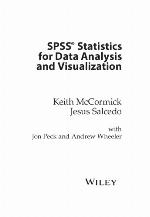 SPSS Statistics for Data Analysis and Visualization