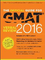 The Official Guide for GMAT Verbal Review 2016 with Online Question Bank and Exclusive Video