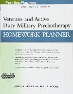 Veterans and Active Duty Military Psychotherapy Homework Planner