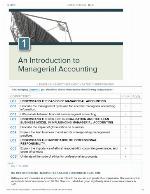 Managerial Accounting