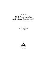 Beginning C# 7 Programming with Visual Studio 2017