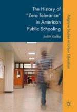 The history of "zero tolerance" in American public schooling