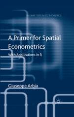 A primer for spatial econometrics with applications in R