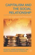 Capitalism and the social relationship : an organizational perspective